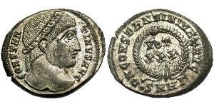  AE3 / 1 Фолліс Римська імперія (27BC-395) Бронза Костянтин I (272 - 337)