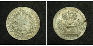  
 
  
 1761, Brandenburg-Bayreuth, Frederick Christian. Silver 20 Kreuzer Coin. VF 
  
 Condition: VF Mint year: 1761 Reference: KM-225. Diameter: 29mm  Material: Silver Weight: 6.44gm 
 Obverse ...