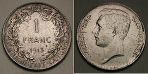 1 Franc Belgien Silber 