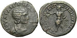  AE_ Римська імперія (27BC-395) Бронза Julia Avita Mamaea (180-235)