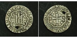  
 
  
 1363, Genoa (Republic), Simone Boccanegra (4th Doge). Silver Denaro Grosso Coin. VF- 
  
  Mint Period: 1378-1396 References: CNI 53/61, MIR 39. Denomination: Denaro Grosso (thick penny)  ...