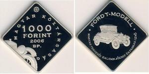 1000 Forint Hongrie (1989 - ) Cuivre/Nickel 