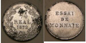 1/4 Real Honduras (1821 - )  