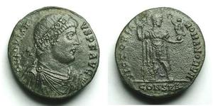 
          
           
             
              JOVIAN AE 1 
           
           
             
              Description: 
              
              Date: C, 363-364 AD 
               ...