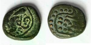INDIA (Madurai) Kasu ND(ca. 1600-1740 AD) - Copper - 528