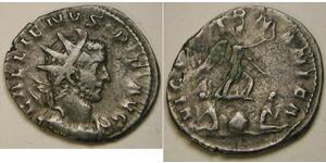 ROMAN EMPIRE Antoninianus -Billon- Gallienus (25368) - Victoria Germanica-4093*