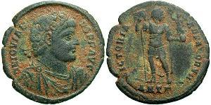1 Follis /  AE1 Empire romain (27BC-395) Bronze Jovien (331- 364)