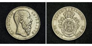  
  
  
 1866, Mexico (Empire), Maximilian I. Silver 50 Centavos (&frac12; Peso) Coin. Scarce! 
  
  Mint year: 1866 Reference: KM-387. Mintage: 31,000 pcs.  Mint Place: Mexico City Denomination: ...