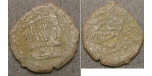 SPAIN (Gerona) Dinero ND - Copper - Philip II. - B4 