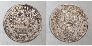 8 Shilling 汉堡 銀 查理六世 (神圣罗马帝国) (1685 - 1740)