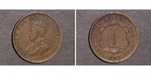 1 Cent British Honduras (1862-1981)  George V of the United Kingdom (1865-1936)