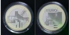 SLOVENIA 3 Euro 2026 Proof - Bi_Metallic - Srecko Kosovel - 4587