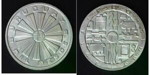 URUGUAY 1000 Pesos 1969 So - Silver 0.900 - F.A.O. - aUNC - B58