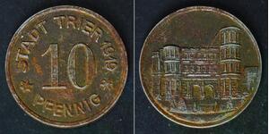 GERMANY (Trier) 10 Pfennig 1919 - Iron - Notgeld - VF/XF - 2180