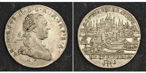  
 
    1791, Regensburg (Free City), Leopold II. Silver 