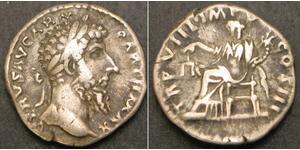 ROMAN EMPIRE 1 Denarius Lucius Verus (161-169) - Silver - VF+ - 3234 