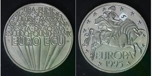 BELGIUM Euro ECU 1995 - Copper/Nickel - Europa - XF/aUNC - 604