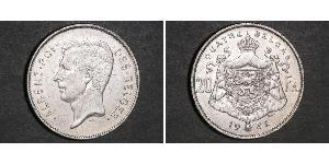 20 Франк Бельгия  Альберт I (король Бельгии) (1875 - 1934)