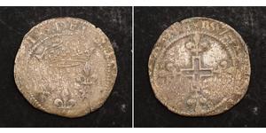  
 
   1574, Royal France, Henry III. Silver Sol Parisis Coin. Damaged VG-F!   Mint Year: 1574  Mint Place: Uncertain  Denomination: Sol Parisis   Condition: Badly corroded, otherwise VG-F!   Ref ...