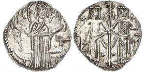 Bulgarien. Ivan Alexander und Mihail 1331-1355. Groschen. Fast vorzüglich