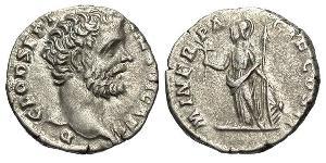 1 Денарий Римская империя (27BC-395) Серебро Клодий Альбин (150-197)