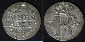 PRUSSIA 1/24 Thaler 1782 A - Silver 0.222 - Friedrich II. - 4263