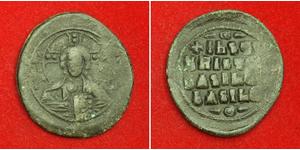  
 
 Genius Antiques 
 

 
 Byzantine Empire (976-1025 AD) Anonymous Bronze Follis Coin. F-VF 
  
 Condition: F-VF Denomination: Follis References: Sear 1813. State: Byzantine Empre Mint Place: C ...