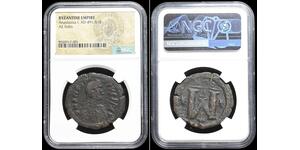 BYZANTINE. Anastasius I. 491-518.  Follis, NGC Certified