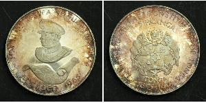  
 
  
 1965, Tonga (Friendly Islands). Proof Silve 5 Pa'anga Coin. Only 418 Struck! 
  
  Mint Year: 1894 Mintage: 418 pcs. Denomination: 5 Pa'anga Reference: KM-50 ($45!).  Condition: Toned, ot ...