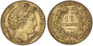 10 Franc Seconda Repubblica francese (1848-1852) Oro 