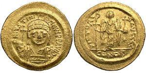  Solidus Imperio bizantino (330-1453) Oro Justiniano I (482-565)