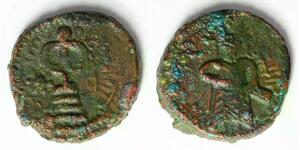UMAYYAD Fals ND - Copper - Abd al Malik (685-705 AD) - 534