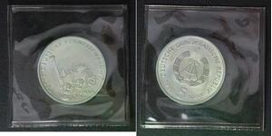GERMANY (DDR) 5 Mark 1988 A - Copper/Nickel - Railroad - aUNC - 323