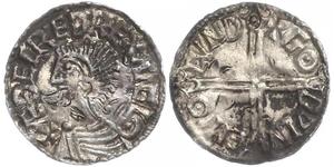 Großbritannien. Aethelred II. 978-1016. Penny, London. North 774, Seaby 1151. Fundbelag, etwas gewellt, sehr schön