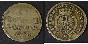 BRANDENBURG ANSBACH 2-1/2 Kreuzer 1778 - Karl Wilhelm Friedrich - 345