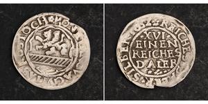  
 
    Untitled Document 
    1652, German States, Rostock. Silver 1/16 Thaler (1/4 Ortstaler) Coin. VF  Mint Year: 1652  References: KM#82.   Mint Place: Rostock (German City State)  Denominati ...
