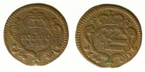 GORIZIA / GORICA (Italian State) 1/2 Soldo 1768 - Copper - Maria Theresia - 3866