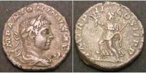 ROMAN EMPIRE 1 Denarius Severus Alexander (227) - Silver - VF - 3202 