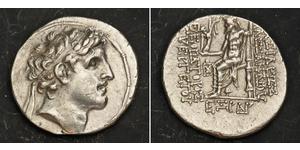  
  Seleucid Empire, Alexander I Balas (150-145 BC) AR Tetradrachm Coin. XF!  Condition: XF!  Mint Place: Antioch  Mint Period: dated SE 165 (148/7 BC)  Denomination: AR Tetradrachm (Four Drachma ...