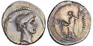 1 Denarius 罗马共和国 (509 BC - 27 BC) 銀 尤利烏斯·凱撒