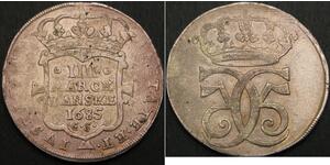 1 Krone Dänemark Silber 
