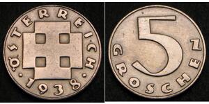 5 Groschen Österreich  