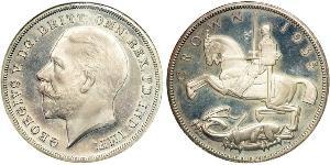1 Crown United Kingdom of Great Britain and Ireland (1801-1922) Silver George V of the United Kingdom (1865-1936)