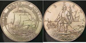 UNITED STATES 1/2 Dollar 1992D - Columbus - aUNC - 3267 