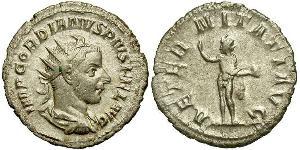  Антонініан Римська імперія (27BC-395) Срібло Гордіан III(225-244)
