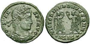 1 Фолліс /  AE4 Римська імперія (27BC-395) Бронза Констант I (320-350)