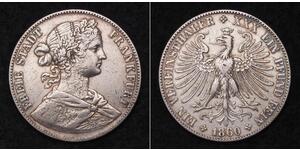 



Untitled Document



      1860, Frankfurt (Free City). Silver Thaler Coin. Tooled/Cleaned VF+
       Mint Year: 1860  References: KM-360.      Denomination: Thaler
      Condition: Tooled an ...