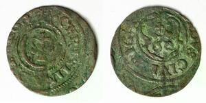 LIVONIA 1 Solidus 164? - Silver - Christina - 1512