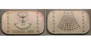 TONGA 1 Paanga 1977 - Copper-Nickel - F. A. O. - aUNC - 236 *