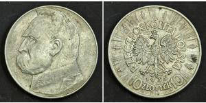 
 
     1935, Poland (2nd Rep.). Large Silver 10 Zlotych 